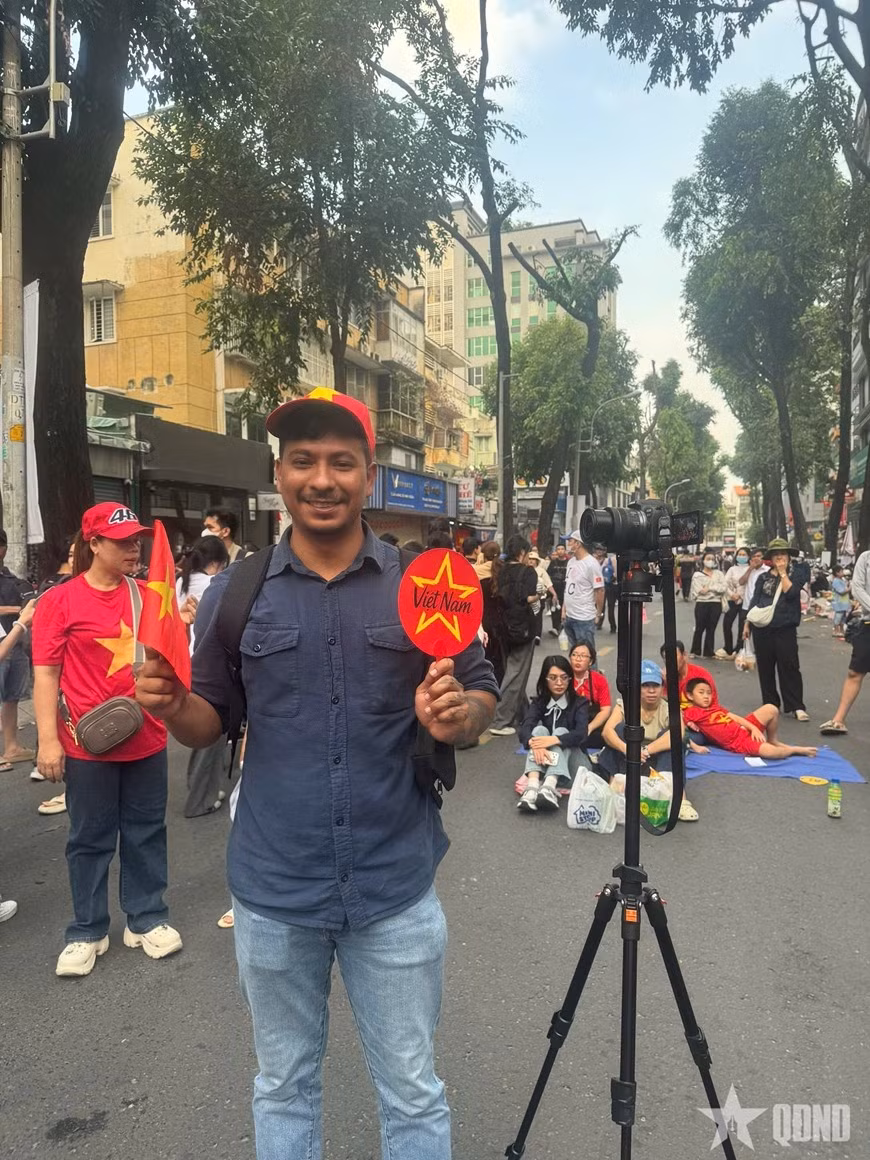 Anh Brayan Landinez, từ Venezuela.