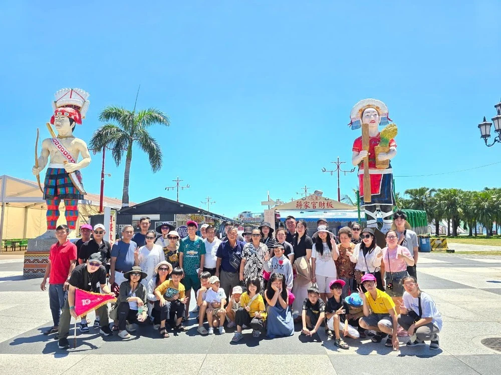 Khách Việt Nam tham quan tại Đài Loan (Trung Quốc).