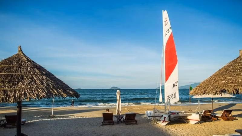 Bãi biển An Bàng, cách thành phố Hội An chỉ 3km, là điểm đến được nhiều du khách ghé qua thời gian gần đây.