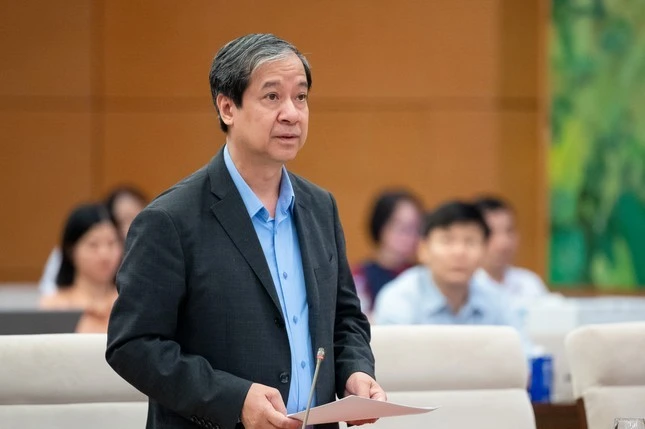 Bộ trưởng GD&amp;ĐT Nguyễn Kim Sơn.