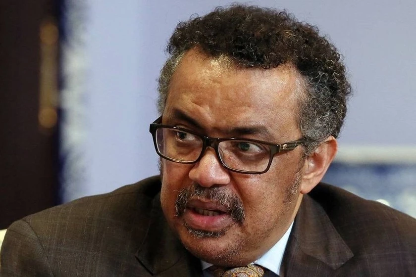 Tổng Giám đốc Tổ chức Y tế Thế giới (WHO) Tedros Adhanom Ghebreyesus.