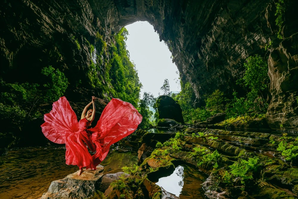 Hệ thống hang động độc nhất vô nhị ở Quảng Bình đã trở thành điểm đến cho nhiều đoàn làm phim.