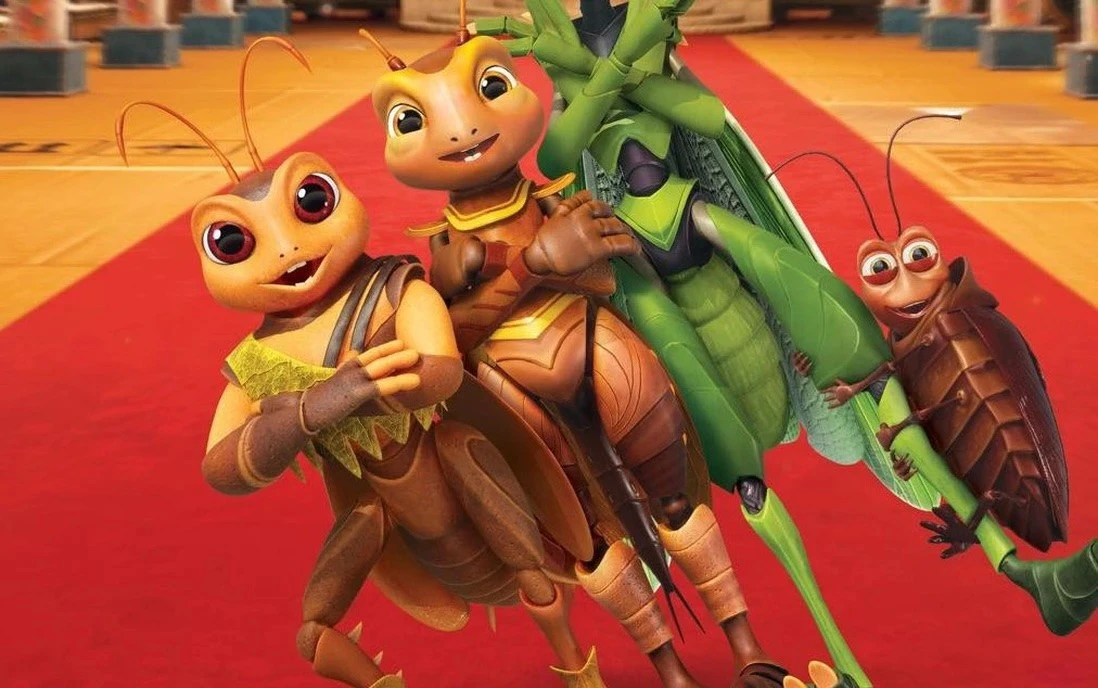 Cảnh trong phim "Dế Mèn: Cuộc phiêu lưu tới xóm Lầy lội”.