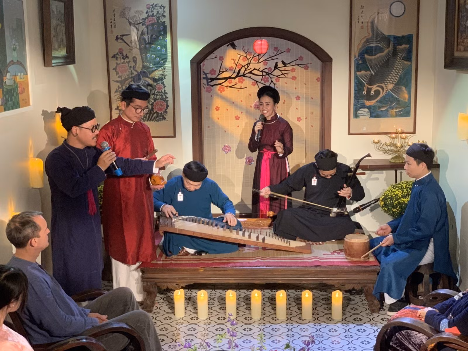 Trải nghiệm không gian nghệ thuật truyền thống.