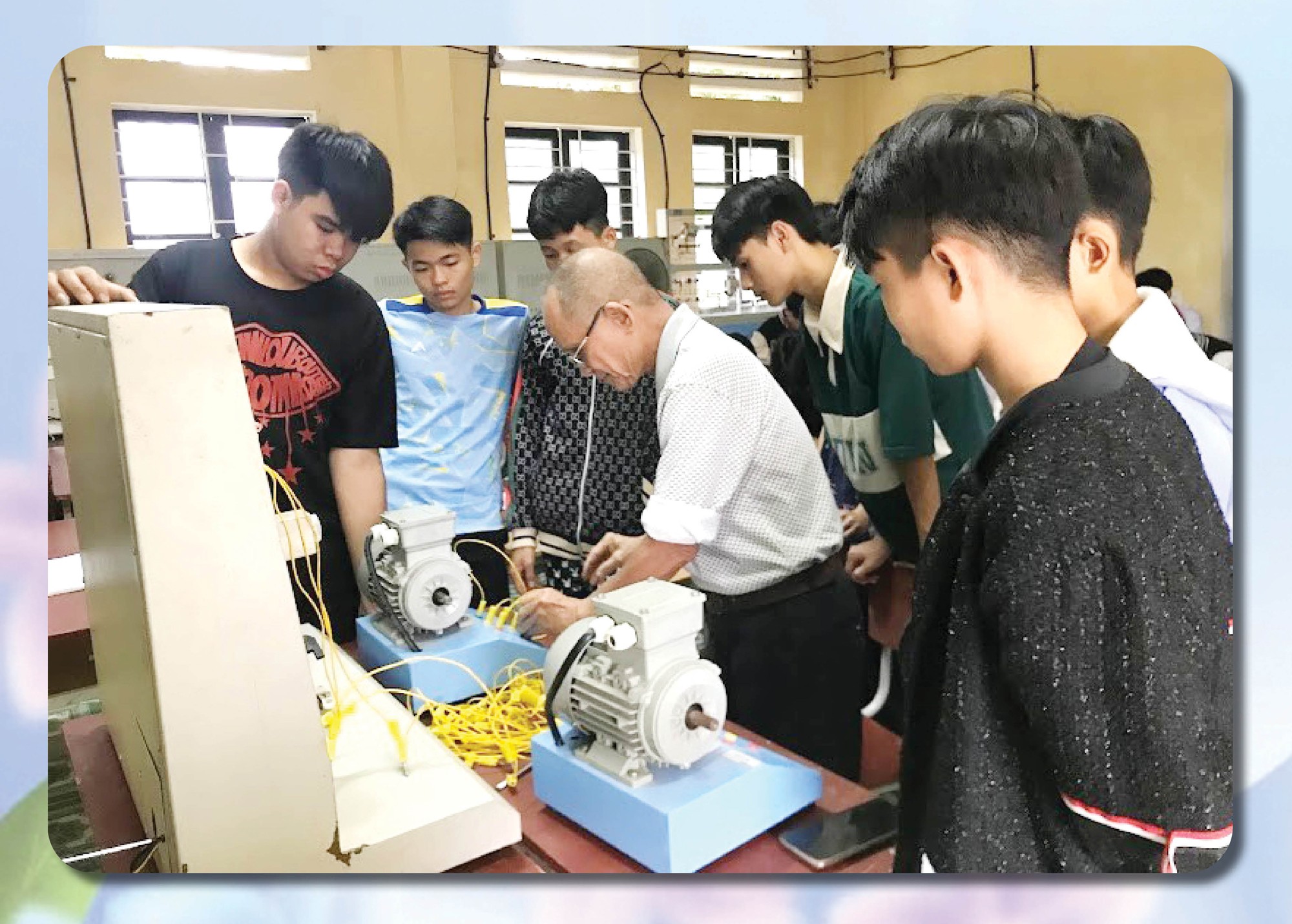 Địa phương quan tâm đào tạo nghề cho người lao động. 3.jpg