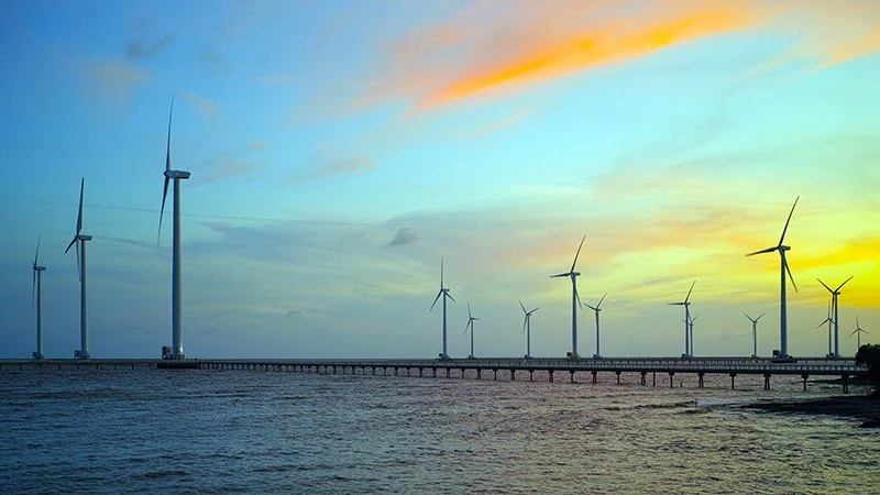 Dự án Nhà máy điện gió Bạc Liêu.