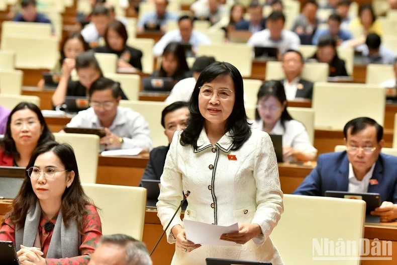 Đại biểu Quốc hội Trần Thị Thu Đông.
