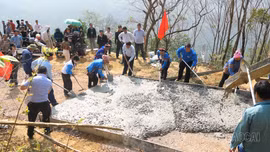 Xã Pha Long khởi công tuyến đường giao thông kết nối hai thôn vùng biên xa nhất