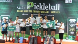 Lào Cai: 260 vận động viên tham gia Giải Pickleball Doanh nhân trẻ lần thứ I