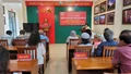 Quang cảnh buổi Gặp mặt, ra mắt Chi hội Mỹ thuật Việt Nam tỉnh Lài Cai (nhiệm kỳ 2025 -2030) Khai mạc trưng bày, công bố một số sáng tác mới năm 2025