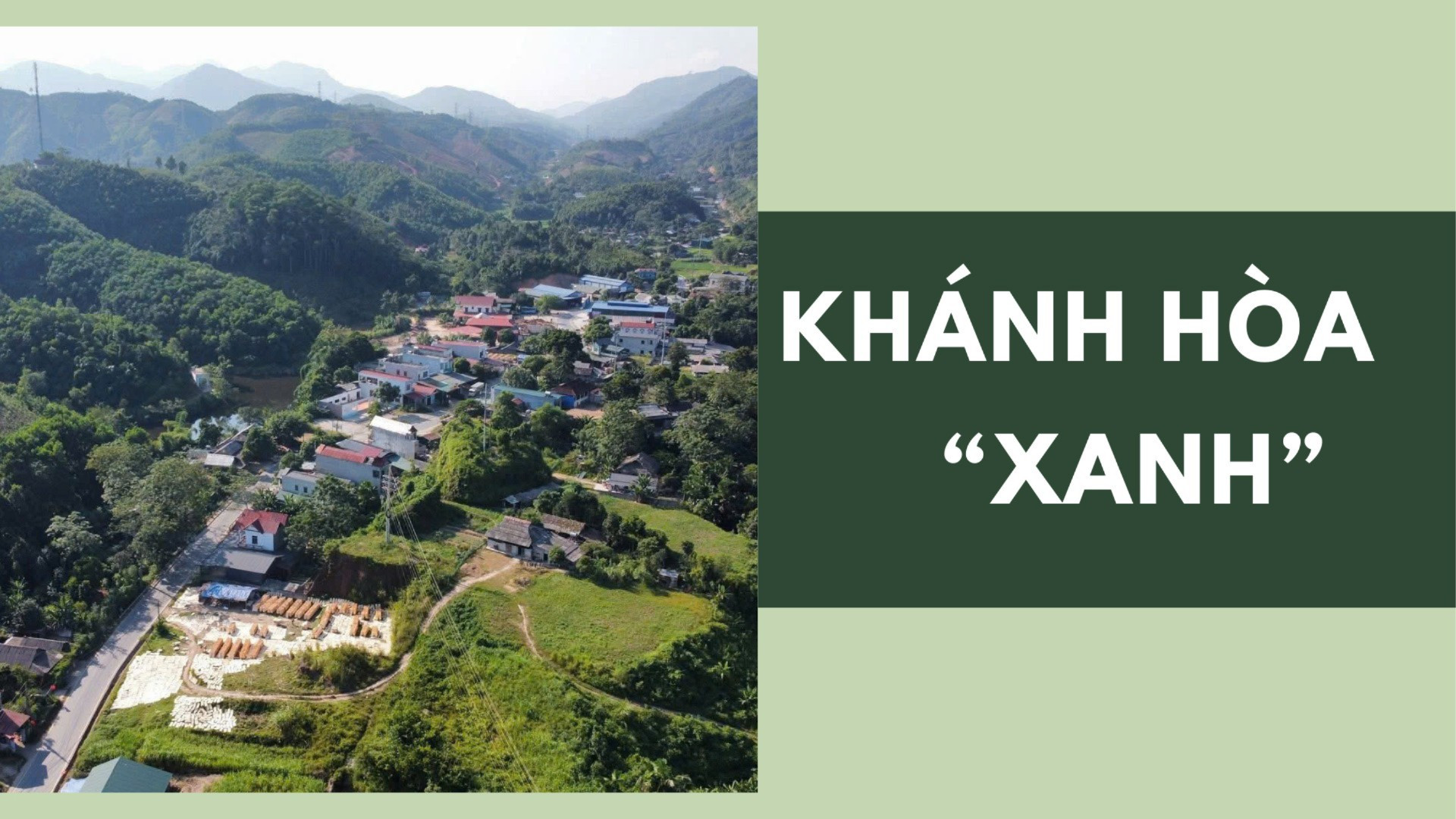 Khánh Hòa "xanh"