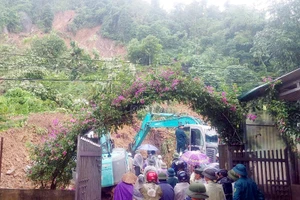 Xã Mường Vi: sạt lở đất tại thôn Lâm Tiến khiến 3 người tử vong