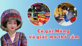 Cô gái Mông và giấc mơ thổ cẩm