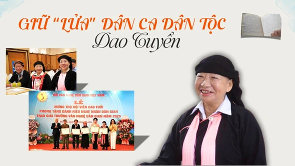 Giữ “lửa” dân ca dân tộc Dao Tuyển