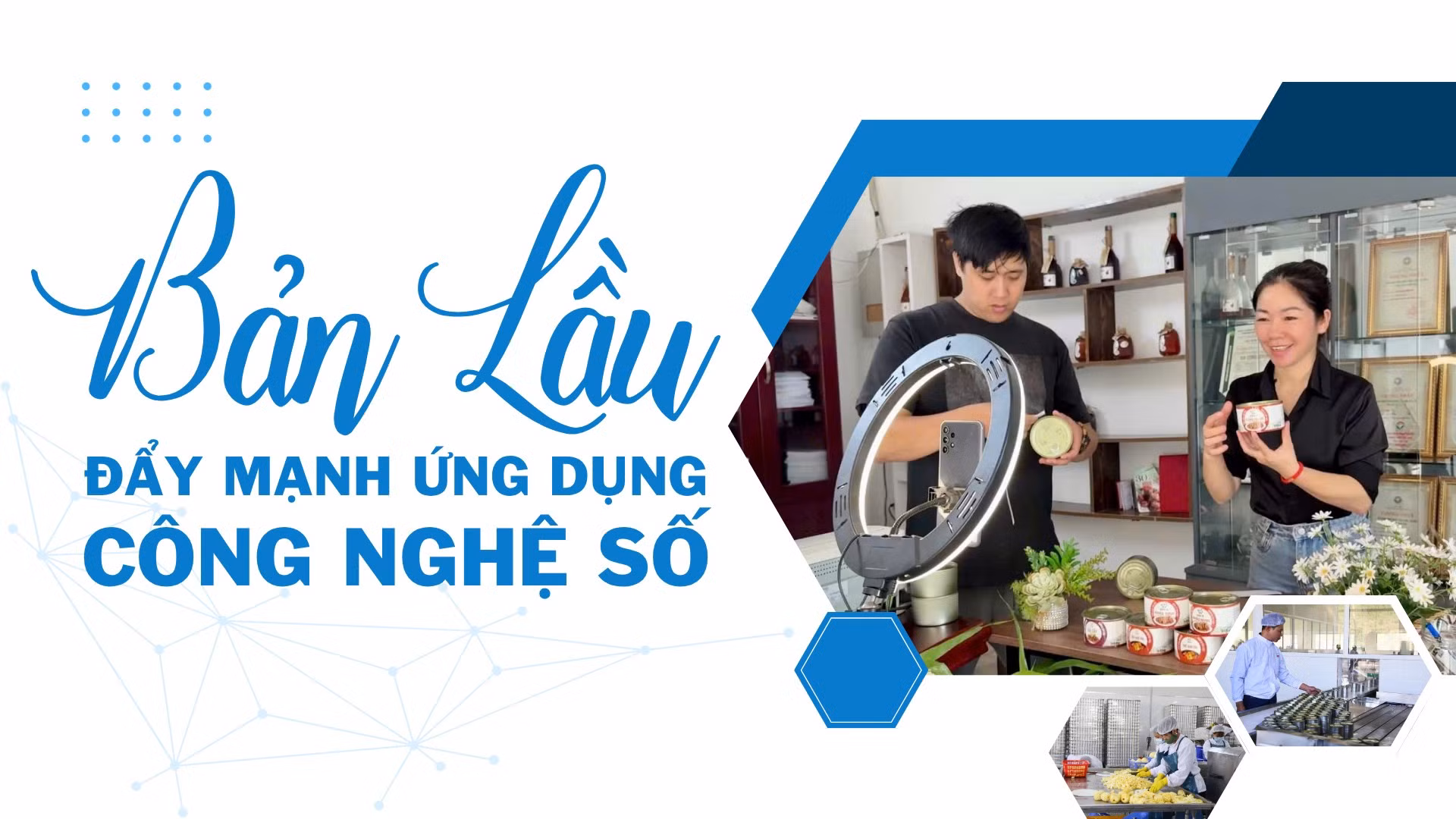 Bản Lầu đẩy mạnh ứng dụng công nghệ số