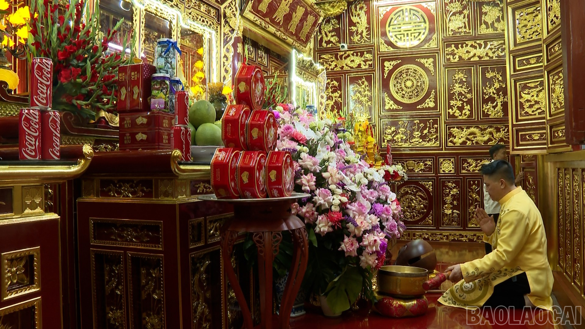 ٹران خاندان کے قدیم فن تعمیر کو برقرار رکھا گیا ہے۔ baolaocai-br_le-chua-12.jpg