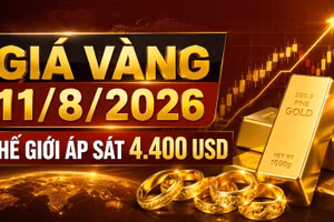 Giá vàng hôm nay 11/8: SJC, BTMC, DOJI, PNJ tăng mạnh theo vàng thế giới?