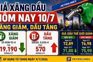 Giá xăng dầu hôm nay 10/7: Dầu thế giới Brent, WTI hạ nhiệt