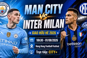Man City vs Inter Milan 18h30 ngày 1/8: Link trực tiếp, nhận định dự đoán tỷ số