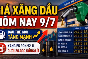 Giá xăng dầu hôm nay 9/7: Dầu thế giới tăng, trong nước chờ điều chỉnh lúc 15h