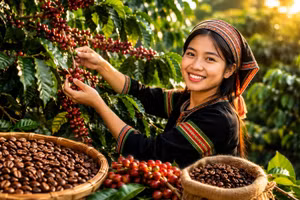 Giá cà phê hôm nay 10/8/2026: Cao nhất 97.000 đồng/kg