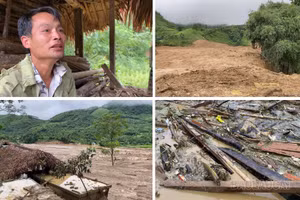 Tang thương bản làng dưới chân núi Con Voi