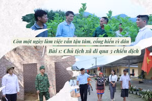 Còn một ngày làm việc vẫn tận tâm, cống hiến vì dân