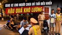 Hậu quả khó lường khi giao xe máy cho học sinh chưa đủ tuổi điều khiển