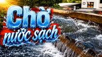 Người dân xã Yên Bình chờ nước sạch