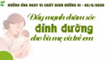 Đẩy mạnh chăm sóc dinh dưỡng cho bà mẹ và trẻ em