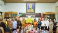 Đoàn công tác Ủy ban Mặt trận Tổ quốc Việt Nam tỉnh thăm và chúc mừng Ban Trị sự Giáo hội Phật giáo Việt Nam tỉnh Lào Cai nhân Đại lễ Phật đản