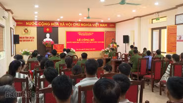 Trại Tạm giam số 1 Công an tỉnh Lào Cai công bố Quyết định đặc xá năm 2026 của Chủ tịch nước