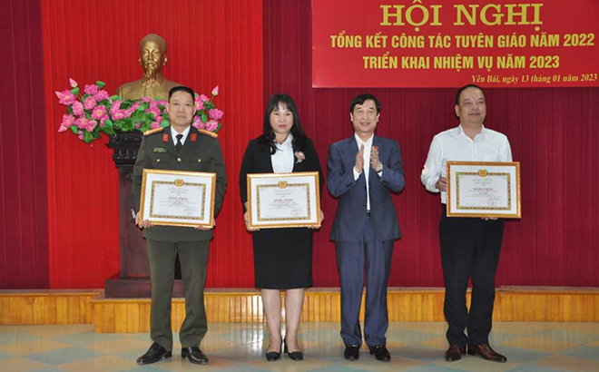 Ban Tuyên giáo Tỉnh ủy Yên Bái triển khai nhiệm vụ năm 2023 ảnh 2 Ban Tuyên giáo Tỉnh ủy Yên Bái triển khai nhiệm vụ năm 2023 ảnh 2