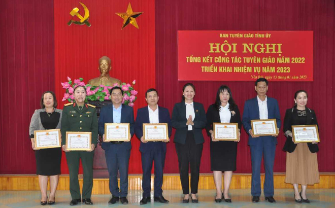 Ban Tuyên giáo Tỉnh ủy Yên Bái triển khai nhiệm vụ năm 2023 ảnh 3 Ban Tuyên giáo Tỉnh ủy Yên Bái triển khai nhiệm vụ năm 2023 ảnh 3