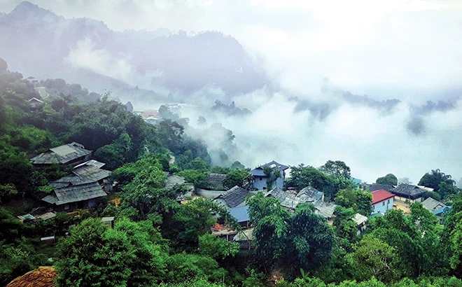 Câu chuyện về trà, về nghệ thuật pha và uống trà tại không gian tiệc trà được nhiều du khách thích thú tìm hiểu. "Đến với tiệc trà, tôi không chỉ được tìm hiểu về nghệ thuật pha trà, những điều khác biệt của cây trà "năm cực”, cảm nhận được sự tinh túy của đất, trời, mây, gió trong chén trà đặc sản với không gian thưởng trà ấn tượng mà còn được tìm hiểu về văn hóa đặc sắc của đồng bào dân tộc Mông. Đây là những trải nghiệm tuyệt vời, đáng nhớ trong hành trình du xuân của tôi”. "Cuộc sống ngày một hối hả, người ta dường như càng ít dành thời gian cho bản thân. Với tiệc trà Suối Giàng là cơ hội tuyệt vời để tôi được thả hồn theo mây gió, một chút cảm xúc và một góc lãng đãng cho chính mình”. "Những chén trà quý của Suối Giàng đã đưa những trái tim vốn xa lạ xích lại gần nhau hơn”… là những cảm nhận rất thật, rất nên thơ của những du khách có mặt trong tiệc trà xuân trên đỉnh núi mờ sương...