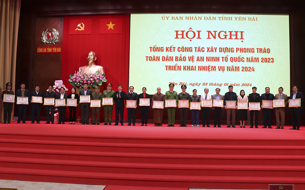 Yên Bái triển khai công tác xây dựng phong trào Toàn dân bảo vệ an ninh Tổ quốc năm 2024 ảnh 3 Yên Bái triển khai công tác xây dựng phong trào Toàn dân bảo vệ an ninh Tổ quốc năm 2024 ảnh 3