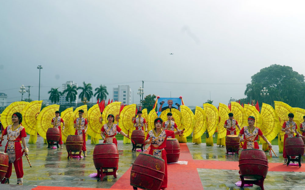 Khai mạc Hội khoẻ Phù Đổng tỉnh Yên Bái lần thứ XI, năm 2024 ảnh 3 Khai mạc Hội khoẻ Phù Đổng tỉnh Yên Bái lần thứ XI, năm 2024 ảnh 3