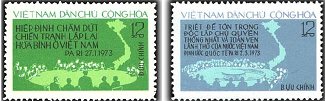 Bộ Thông tin- Truyền thông phát hành tem bưu chính kỷ niệm 50 năm Hiệp định Paris ảnh 2
