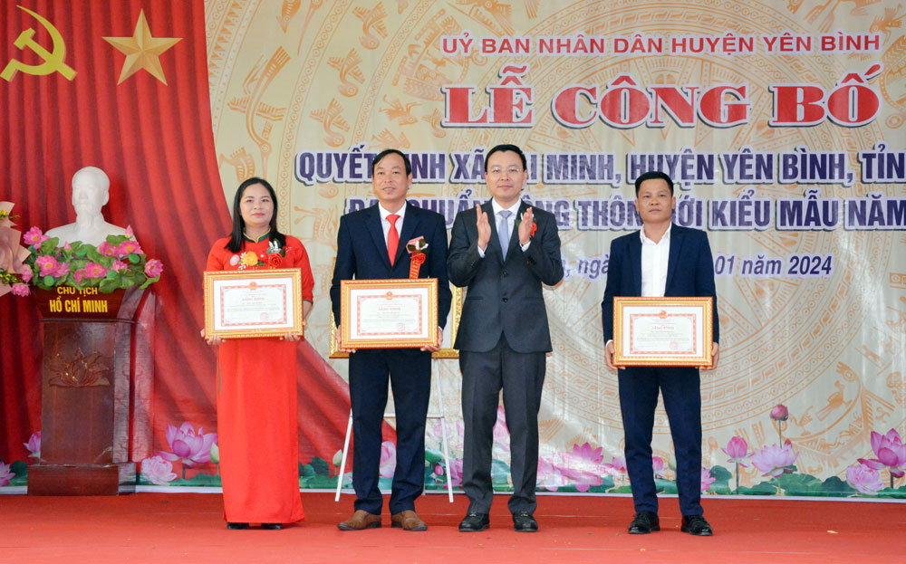 Xã Đại Minh đón bằng công nhận đạt chuẩn nông thôn mới kiểu mẫu ảnh 3