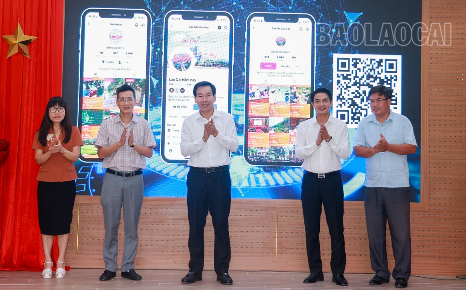 Ra mắt các trang mạng xã hội mới của Báo Lào Cai. 0B0A3666.jpg
