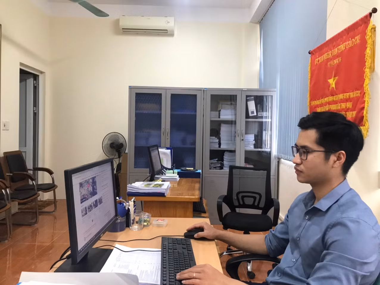 Người dùng có thể khai thác thông tin về chuyển đổi số.Thúy Phượng.2023.jpg