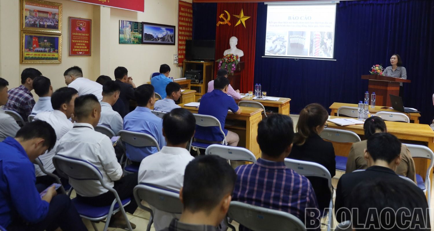 Hội nghị tổ chức tại xã Nậm Chày, huyện Văn Bàn. IMG_6739.JPG