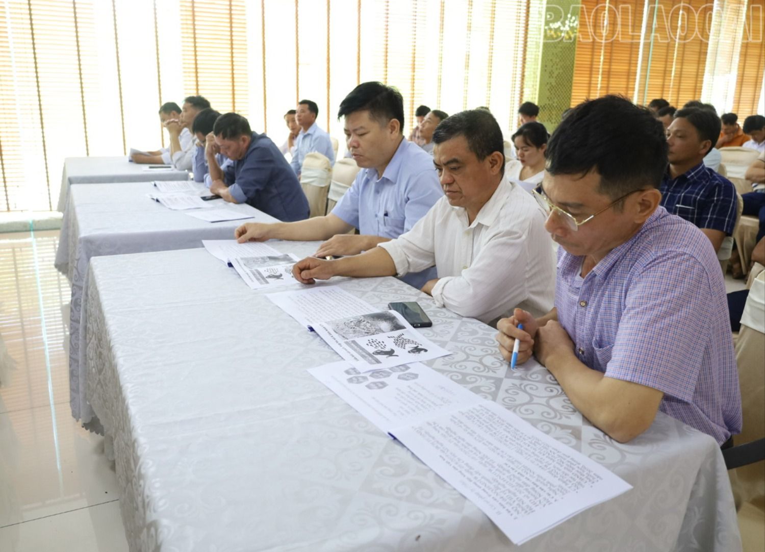 Các đại biểu tham gia buổi tập huấn. nd2.jpg