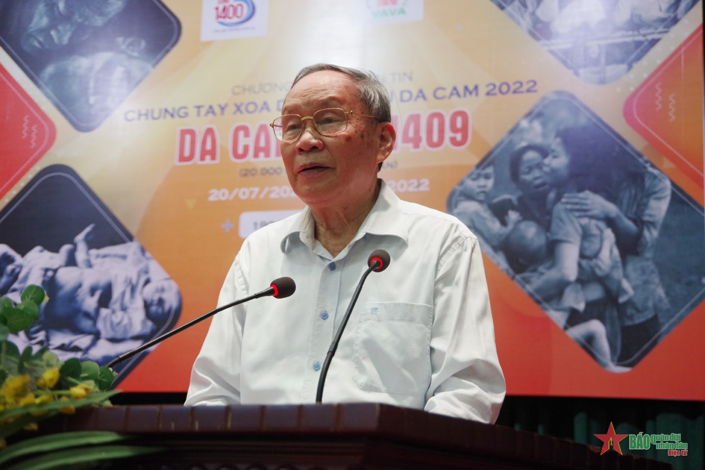 Phát động Chương trình nhắn tin “Chung tay xoa dịu nỗi đau da cam năm 2022” ảnh 1 Phát động Chương trình nhắn tin “Chung tay xoa dịu nỗi đau da cam năm 2022”
