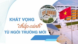 KHÁT VỌNG “CHẮP CÁNH” TỪ NGÔI TRƯỜNG MỚI