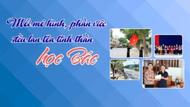 Mỗi mô hình, phần việc đều lan tỏa tinh thần học Bác