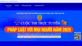 Lào Cai triển khai các cuộc thi tìm hiểu pháp luật trực tuyến