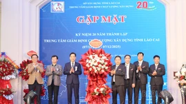 Trung tâm Giám định chất lượng xây dựng tỉnh gặp mặt kỷ niệm 20 năm thành lập