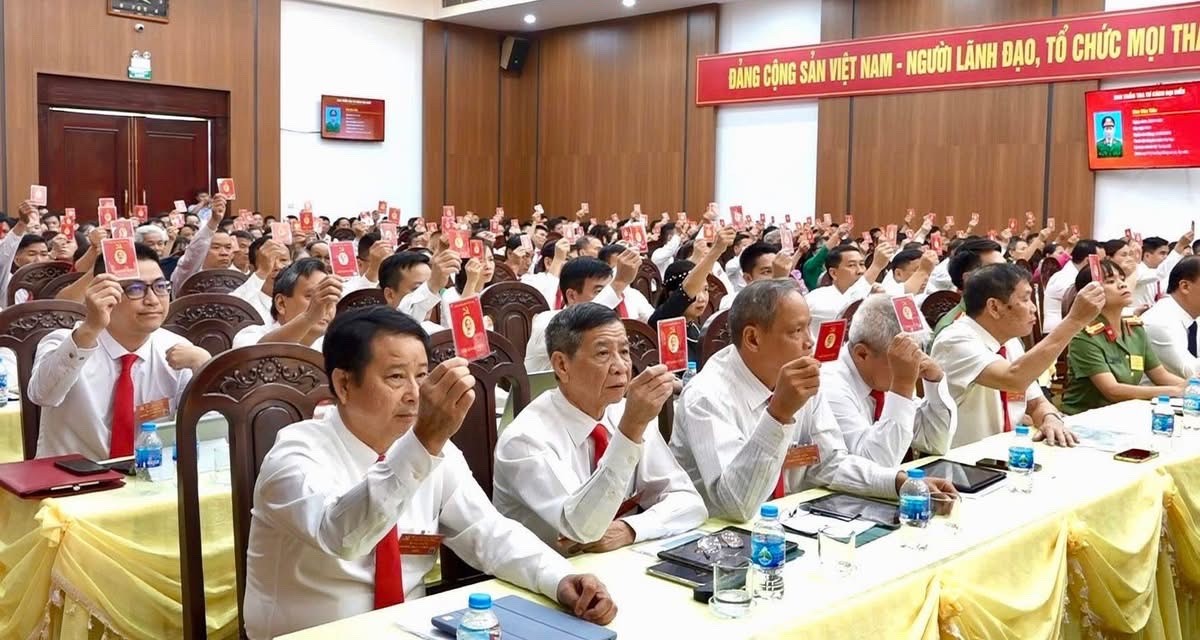Tinh thần đoàn, dân chủ, đổi mới được phát huy cao độ tại Đại hội. z6825382518567-fd68846472ec517f23cfbc62bd0b7f9b.jpg