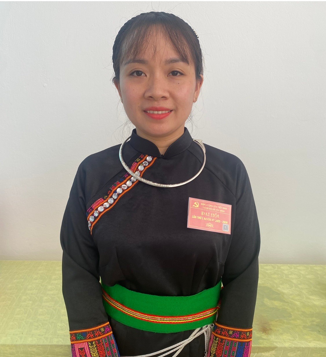 Chị Hoàng Thị Mai Loan (dân tộc Tày), cán bộ y tế xã Yên Bình. z6825369236168-e991bc0dd805312b84e846c3ed93091c.jpg